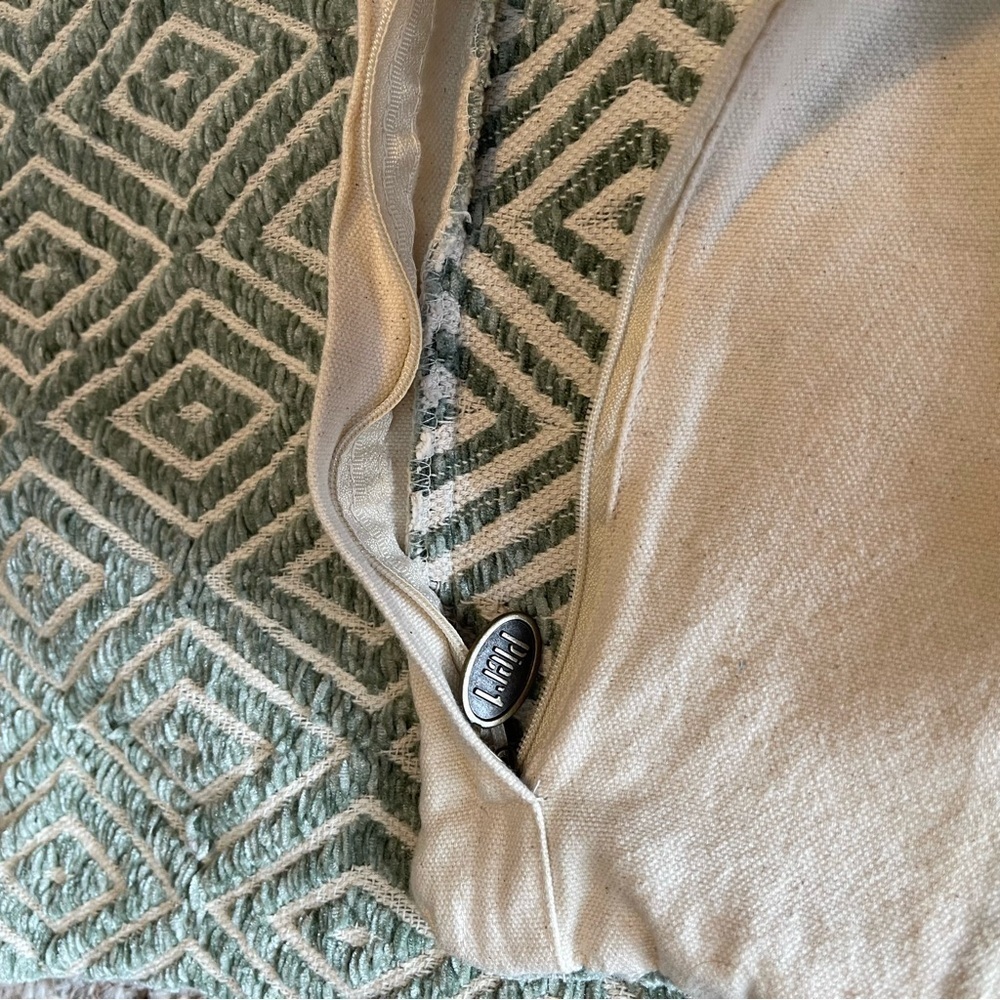 Pier 1 Pillow Cover Sage 17x17 - Picture 3 of 5